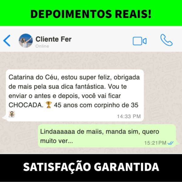 Chá Mix - Imagem de Antes e Depois