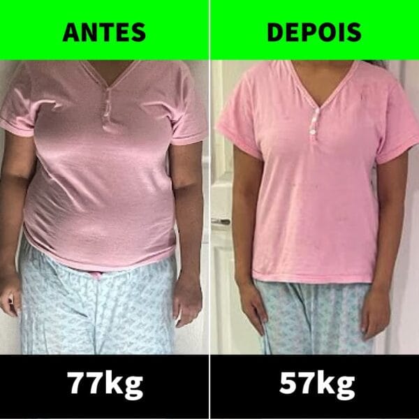 Chá Mix - Imagem de Antes e Depois