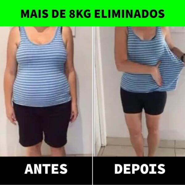 Chá Mix - Imagem de Antes e Depois