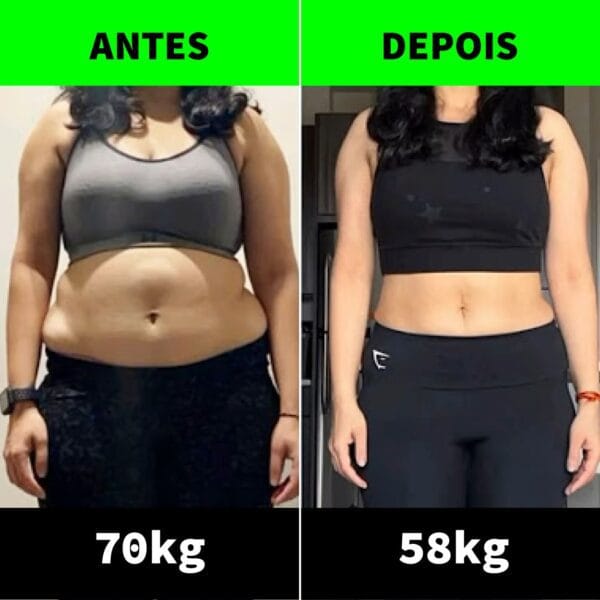 Chá Mix - Imagem de Antes e Depois