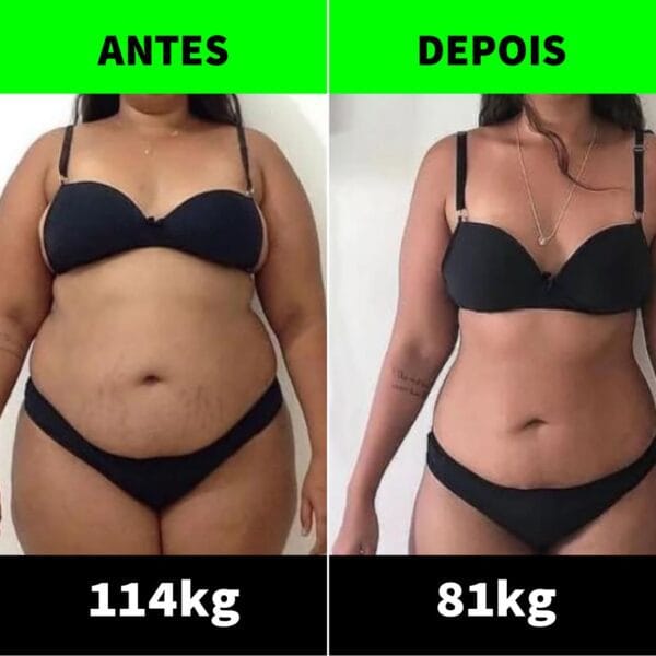 Chá Mix - Imagem de Antes e Depois